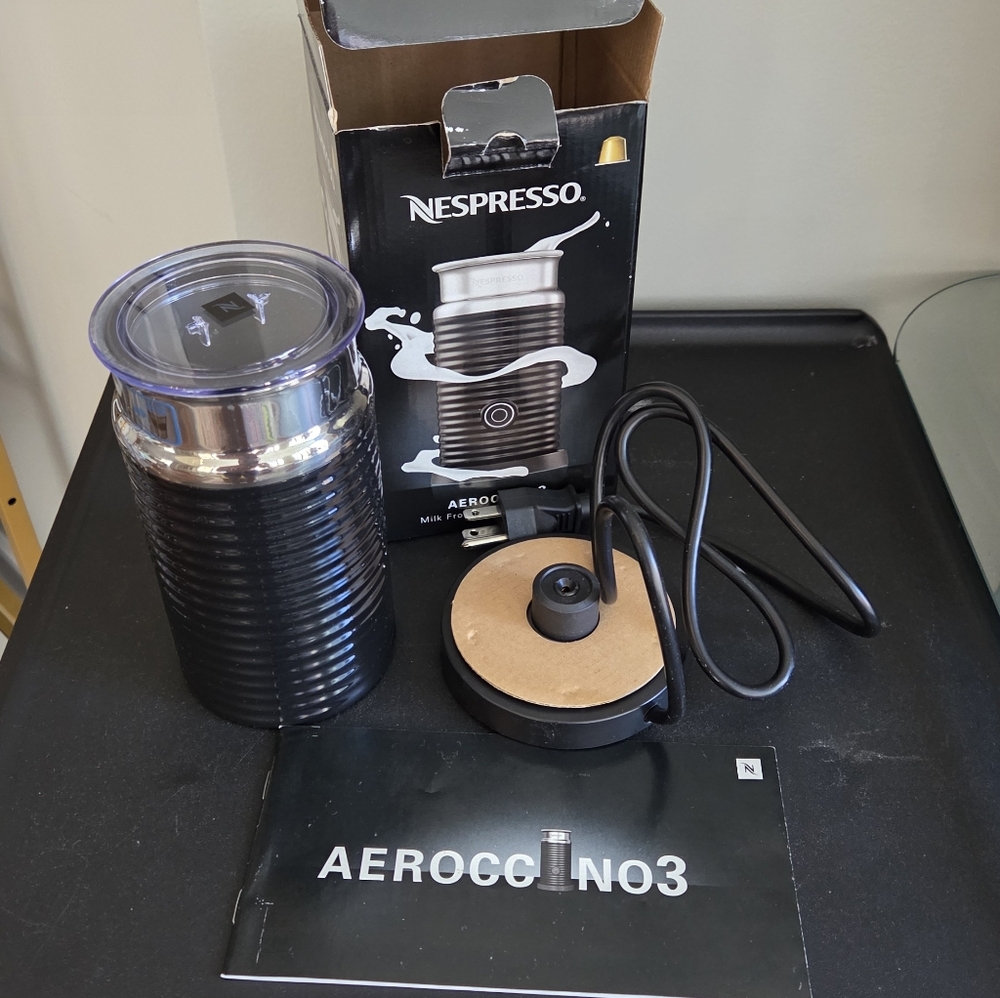 NIB Nespresso Aeroccino3 Milk Frother - Picture 5 of 8